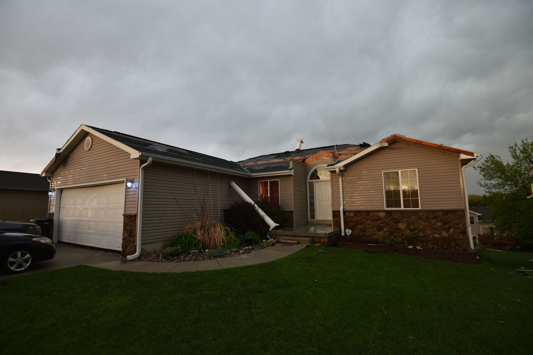 Storm damage